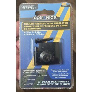 New Optronics 4-Way and 5-Way Trailer Harness Flat Plug Protector ACP5S